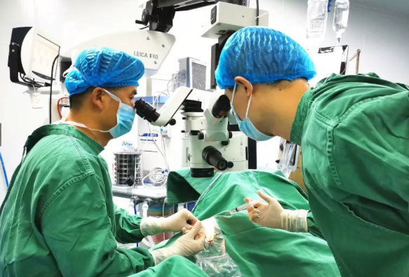 三姐弟在重庆6686在线登录官网入口-6686(中国)顺利进行双眼先天性白内障手术3.png
